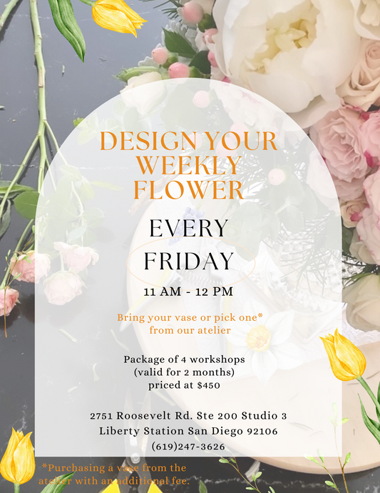 Design Your Weekly Flower